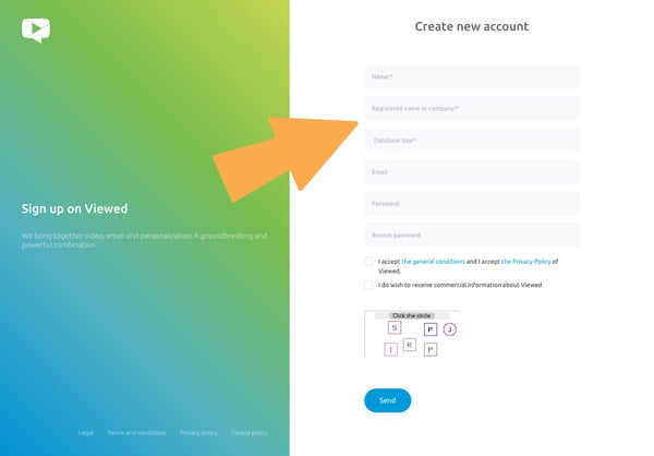 Sign up on Viewed