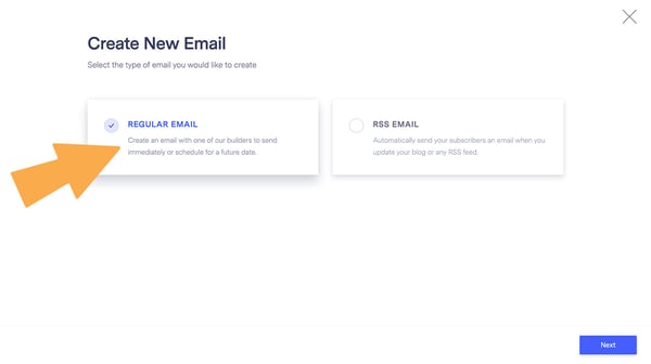 Create Regular Email