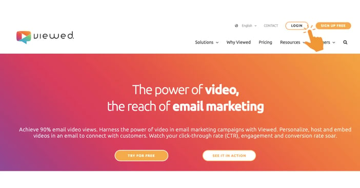 login-viewed-platform-to-embed-a-video-in-email