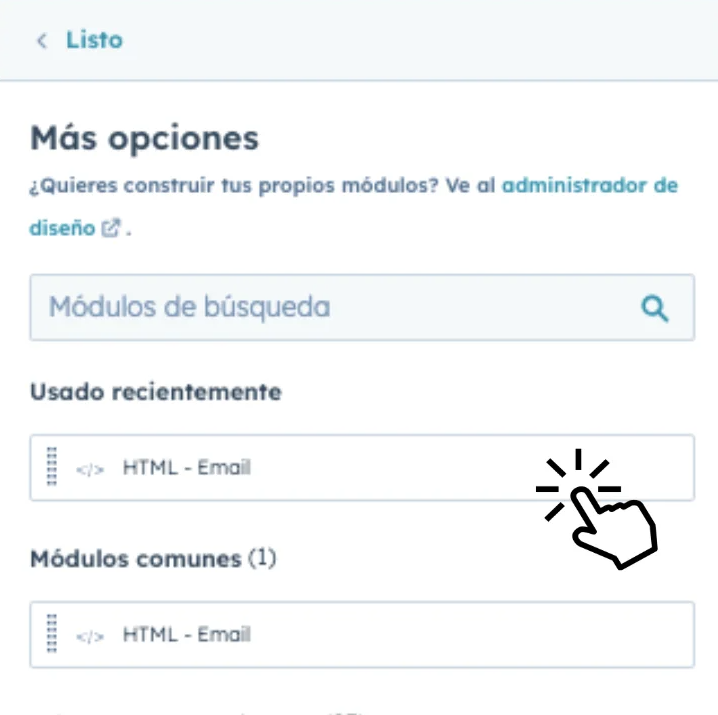 modulo html para email marketing