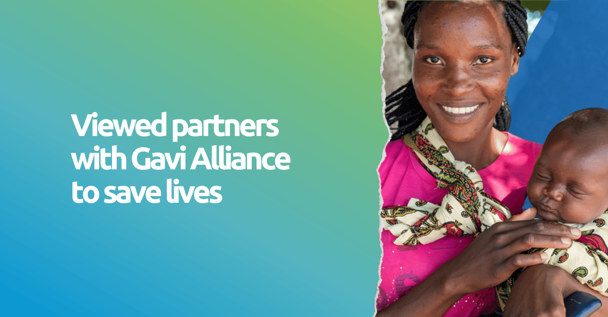 Viewed partners with Gavi Alliance to save lives.